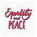 Equality and peace  Icon