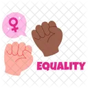 Equality Trong Women Fight Like A Girl Icon