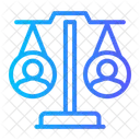 Equality Scales Equal Icon