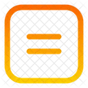 Equality Rectangle Icon
