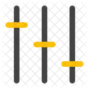 Equalizador Ajuste Configuracoes Ícone