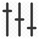 Equalizador Ajuste Configuracoes Ícone