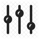 Filtro Equalizador Configuracoes Ícone