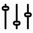 Equalizador Configuracoes Filtro Ícone