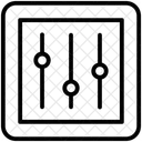 Equalizador Preferencias Configuracoes De Som Ícone