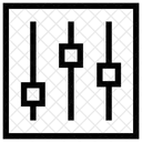 Sistema De Som Equalizador Multimidia Ícone