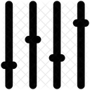 Equalizador Som Configuracoes Ícone