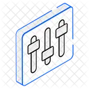 Configuracao De Volume Ajuste De Volume Equalizador Ícone