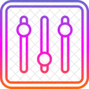 Controlador de equalizador ajustador  Ícone