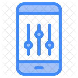 Equalizador de música para smartphone  Ícone