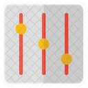 Equalizador De Som Controle De Equalizador Equalizador Ícone