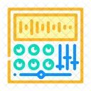 Equalizador de som  Icono