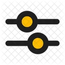 Equalizador de volume  Icono