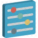 Equalizador Multimidia Preferencias Musicais Icono