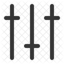 Equalizer Adjust Settings Icon