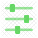Equalizer Setting Volume Icon