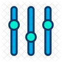 Einsteller Equalizer Equalizer Symbol