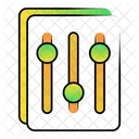 Equalizer Datei Dateiformat Dokument Symbol