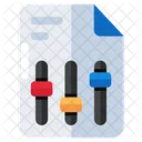 Equalizer File  Icon