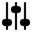 Equalizer Adjust Settings Icon