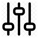 Equalizer Adjust Settings Icon