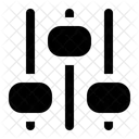 Equalizer Adjust Settings Icon