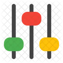 Equalizer Adjust Settings Icon