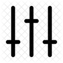 Equalizer Settings Regulator Icon