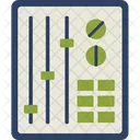 Equalizer Mikrofon Kopfhorer Symbol