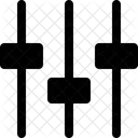 Equalizer Einstellung Steuerung Symbol
