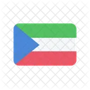 Equatorial Guinea Flag Country Icon