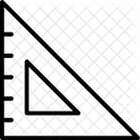 Equerre Degre Carre Outil De Geometrie Icône