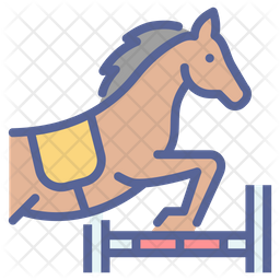 Download Equestrian Icon Of Colored Outline Style Available In Svg Png Eps Ai Icon Fonts PSD Mockup Templates