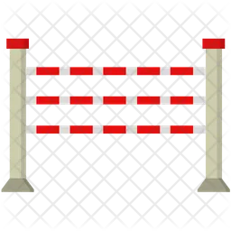 Equestrian fence  Icon