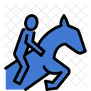 Equestrian jumping  Icon
