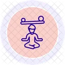 Bienestar Equilibrio Armonia Icon