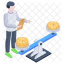 Equilibrio financiero  Icono