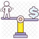 Equilibrio Equilibrio Presupuestario Equilibrio Financiero Icono