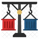 Equilibriumbalanceoftrade Chinaandustradewar Trade Icon