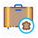 Equipaje de cuero  Icono