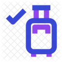 Equipaje facturado  Icono