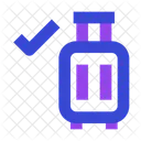 Equipaje facturado  Icono