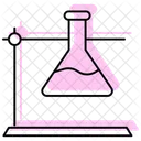 Icone De Linha De Sombra De Cor De Equipamento Cientifico Ícone