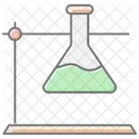 Equipamento Cientifico Icone De Cor Linear Incrivel Ícone
