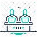 Funcionarios Funcionarios Trabalhadores Ícone