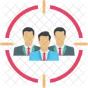 Equipe alvo  Ícone