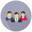 Equipe corporativa  Ícone