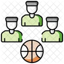 Équipe de basketball  Icône