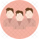 Equipe Negocios Lider Ícone