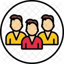Equipe Negocios Lider Ícone